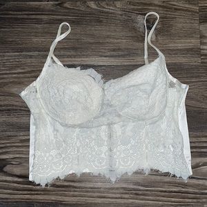 Bebe Womens White Top